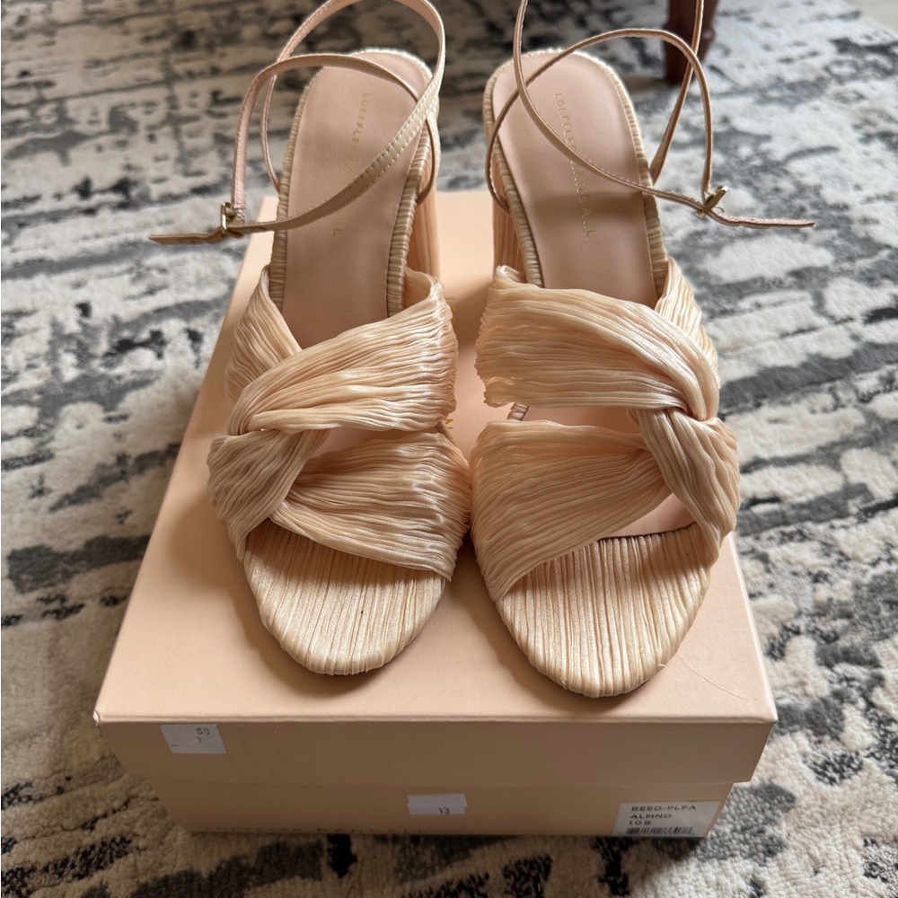 Loeffler Randall Cream Women's Sandals